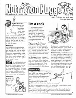 I`m a cook! - Wyoming Seminary