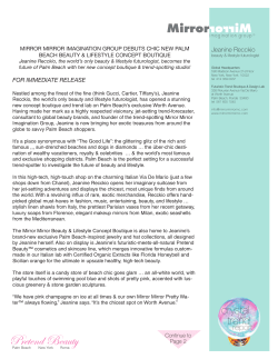 Mirror Mirror Boutique PR.indd - Mirror Mirror Imagination Group