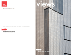 MAD Views Fall 2008 - Museum of Arts and Design