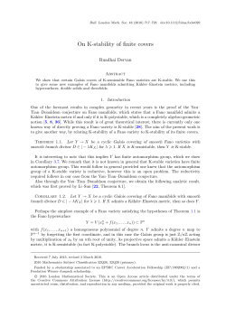 On K-stability of finite covers