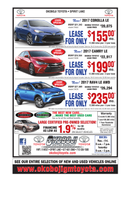 LEASE LEASE LEASE FOR ONLY