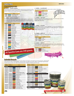 All Spectra Cans are 340 grams