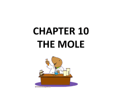 CHAPTER 10 THE MOLE