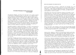 ECONOMIC PROBLEMS OF POPULATION