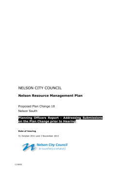 plan change 18 - Nelson City Council