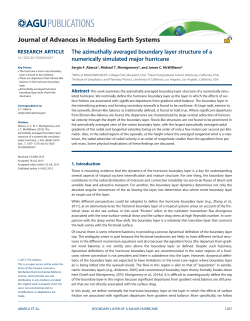 The azimuthally averaged boundary layer structure of a numerically