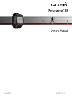 Forerunner&reg; 35