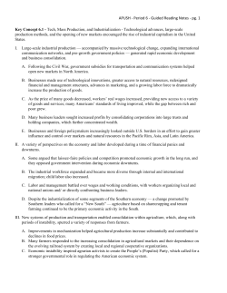 Period 6 Chapter Reading Guides