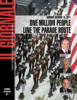 Il Giornale Spring 2012 - Columbus Citizens Foundation