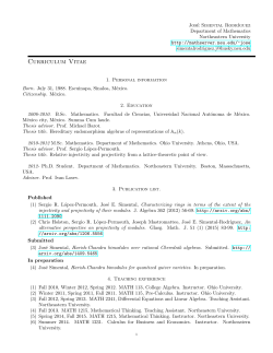 Curriculum Vitae - Northeastern University