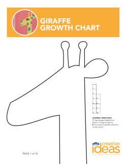 Giraffe Growth Chart Pattern