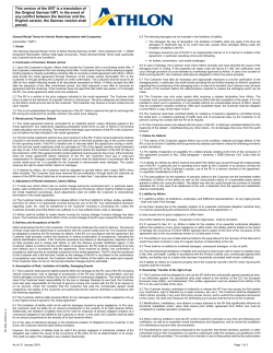 This version of the GRT is a translation of the Original German GRT