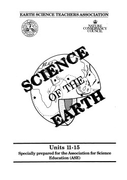 Science of the earth 11-15 student notes