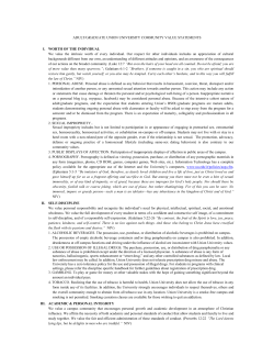 I. WORTH OF THE INDIVIDUAL