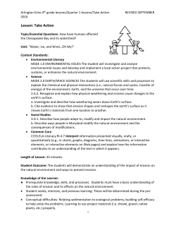 Take Action - Arlington Echo