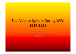 The Alliance System