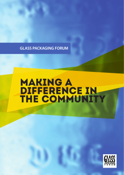 making a difference in the community