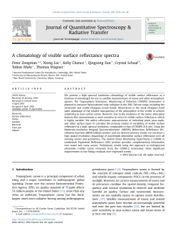 A climatology of visible surface reflectance spectra