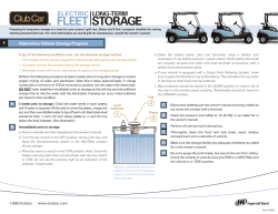 Fleet Long Term Storage
