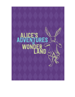 Alice Exhibition Labels - Harry Ransom Center