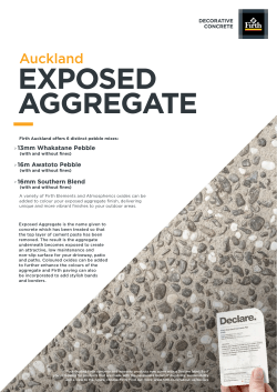 Auckland Exposed Aggregate Flyer PDF 773 KB