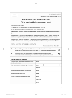 Form 25 - UK Government Web Archive