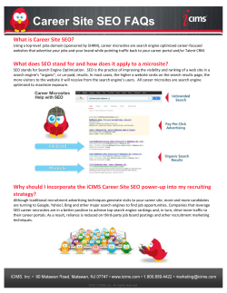 Career Site SEO FAQs