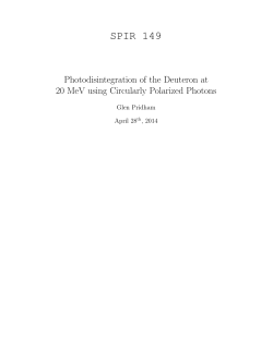 SPIR 149 - Experimental Subatomic Physics