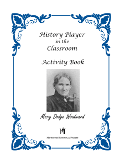 Mary Dodge Woodward - Minnesota History Center
