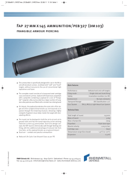 Fap 27 mm x 145 ammunition/peb327 (dm103)