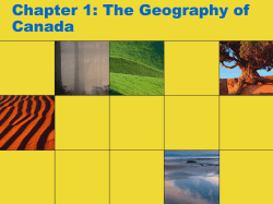 Geography of Canada
