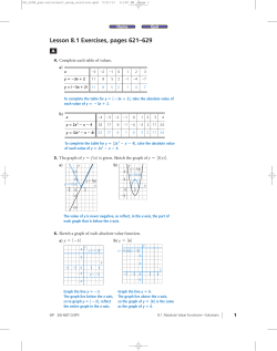 Solutions - TeacherWeb