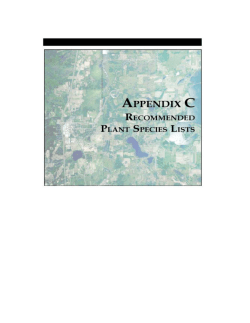 Appendix C - Center for Rural Design