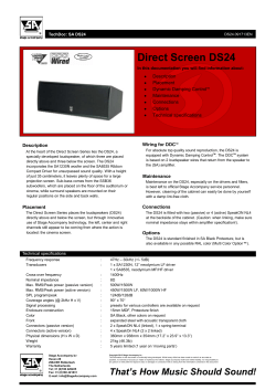 TechDoc - Stage Accompany