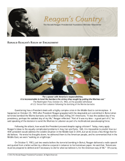 to read more... - Reagan Foundation