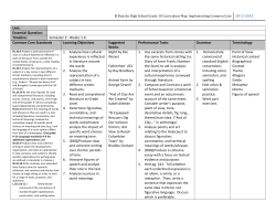 Unit - El Rancho Unified School District