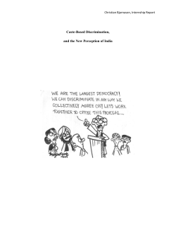 Caste-Based Discrimination,