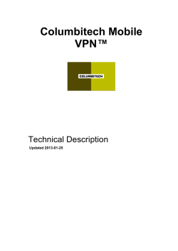 Columbitech Mobile VPN