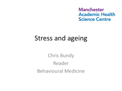 Stress and ageing