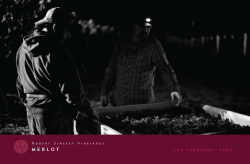 Booklet - Robert Sinskey Vineyards