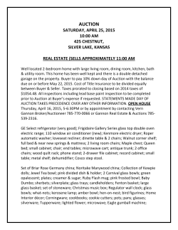 auction - Gannon Auctions