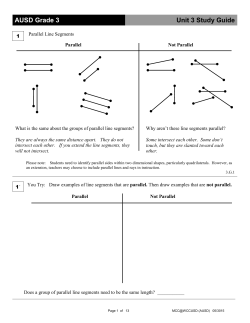 AUSD Grade 3 Unit 3 Study Guide