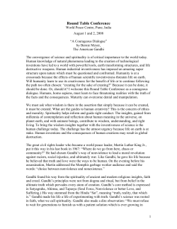 Round Table Conference - oly