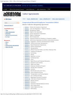 Collective Bargaining Agreement