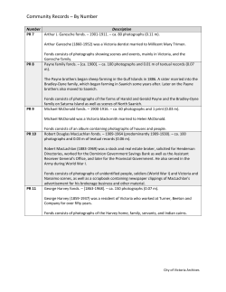 Community Records &ndash; By Number