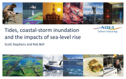 Tides, coastal-storm inundation and the impacts of sea