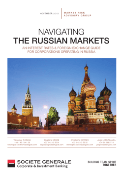 NAVIGATING THE RUSSIAN MARKETS