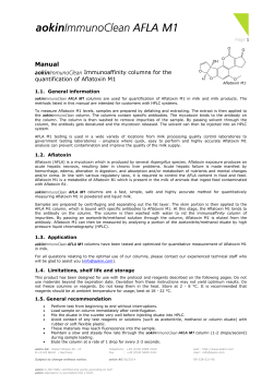 Antik&ouml;rper gegen Deoxynivalenol (DON)