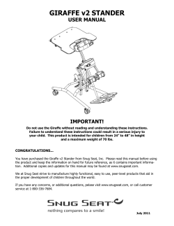 GIRAFFE v2 STANDER
