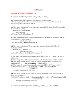 Ch.4 Solutions Solutions for Practice Problems p. 114 1. Consider